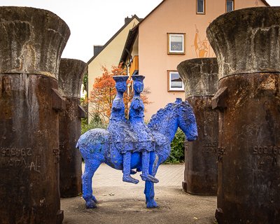 Blauer Reiter, Andreij Sacharow Platz, Nürnberg