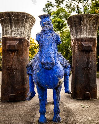 Blauer Reiter, Andreij Sacharow Platz, Nürnberg