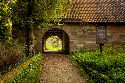Wasserschloss Oberbürg